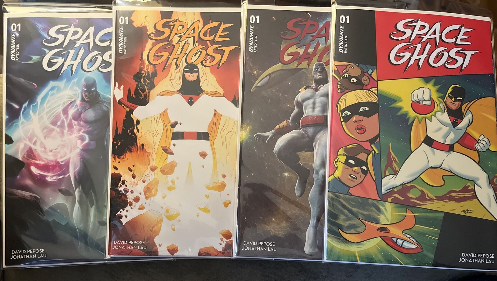 NEW [PRESALE] SPACE GHOST #1 Cover A B C D 4 Book Set NM PREMIER ISSUE