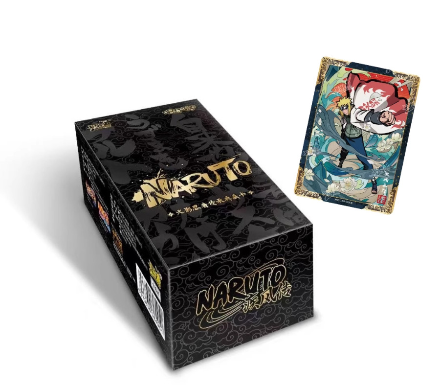 New Kayou Naruto Heritage Collection Box The Age of Ninjas TCG 10 Packs In Stock