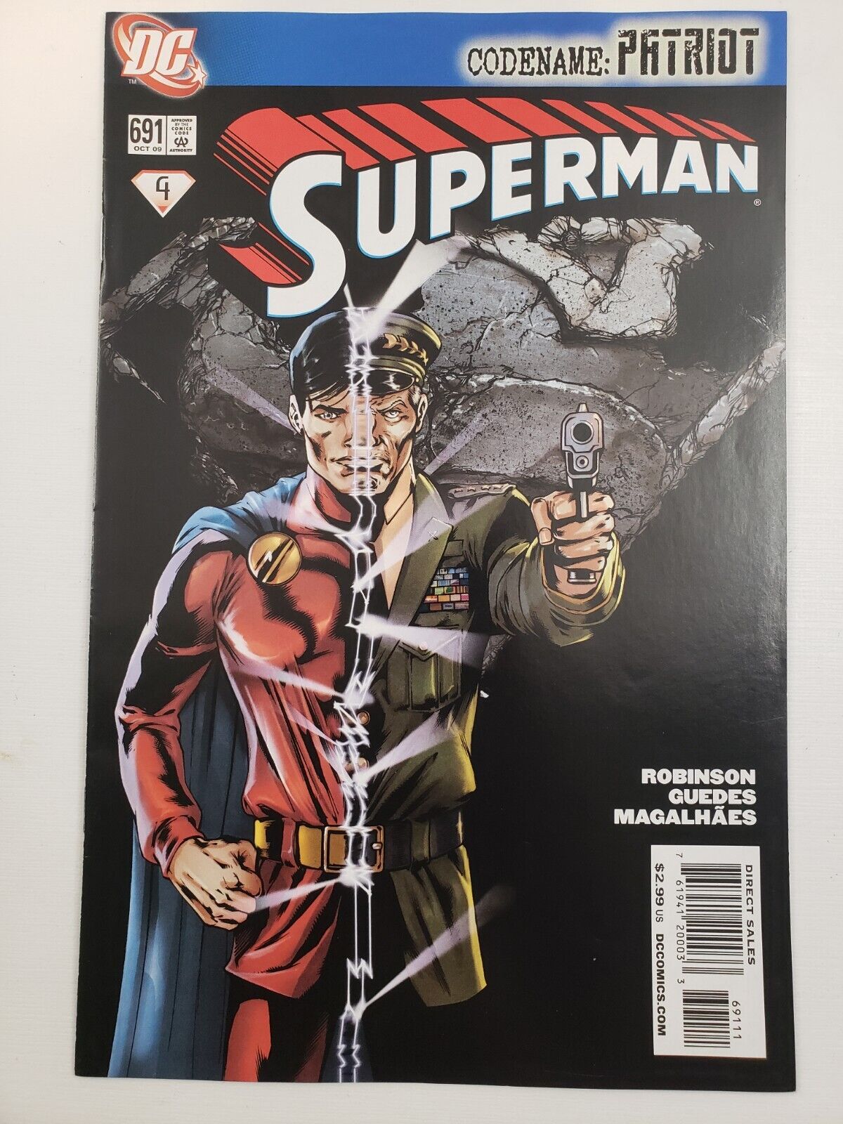 DC Comics Superman Codename: Patriot #691 [VF/ NM]  Oct 09