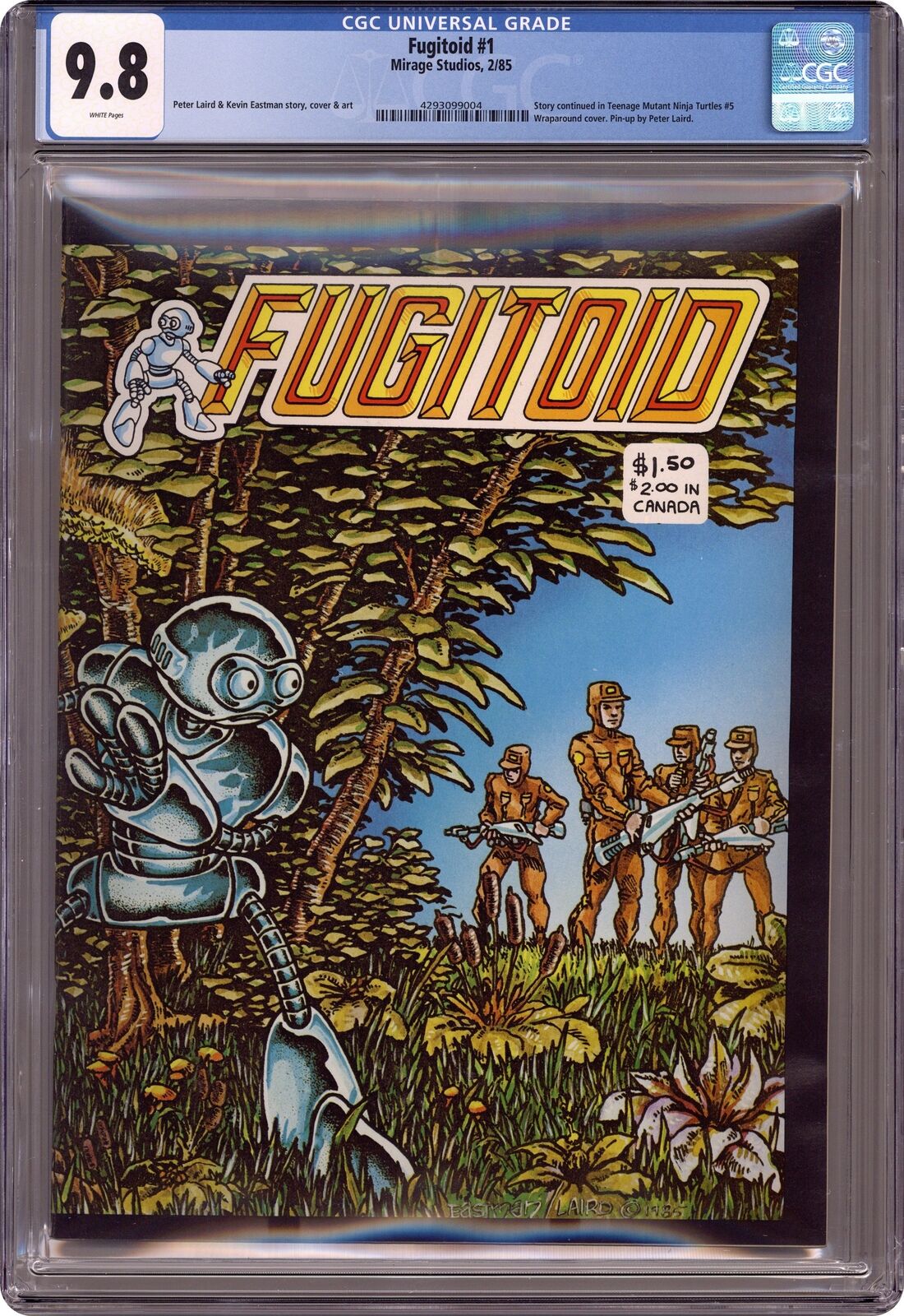 Fugitoid #1 CGC 9.8 1985 4293099004