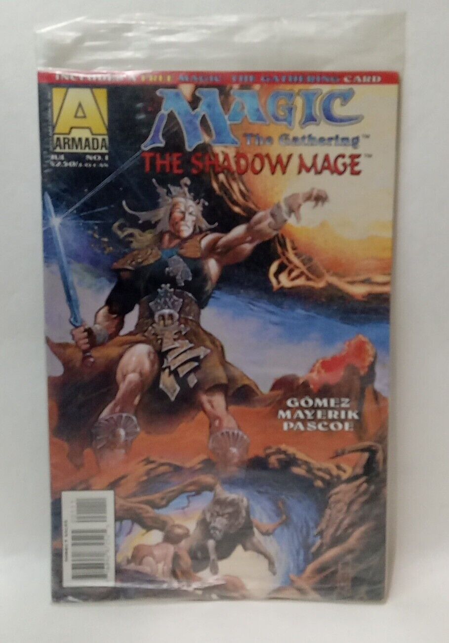 Magic The Gathering The Shadow Image # 1 Comic Book Armada Comics 1994