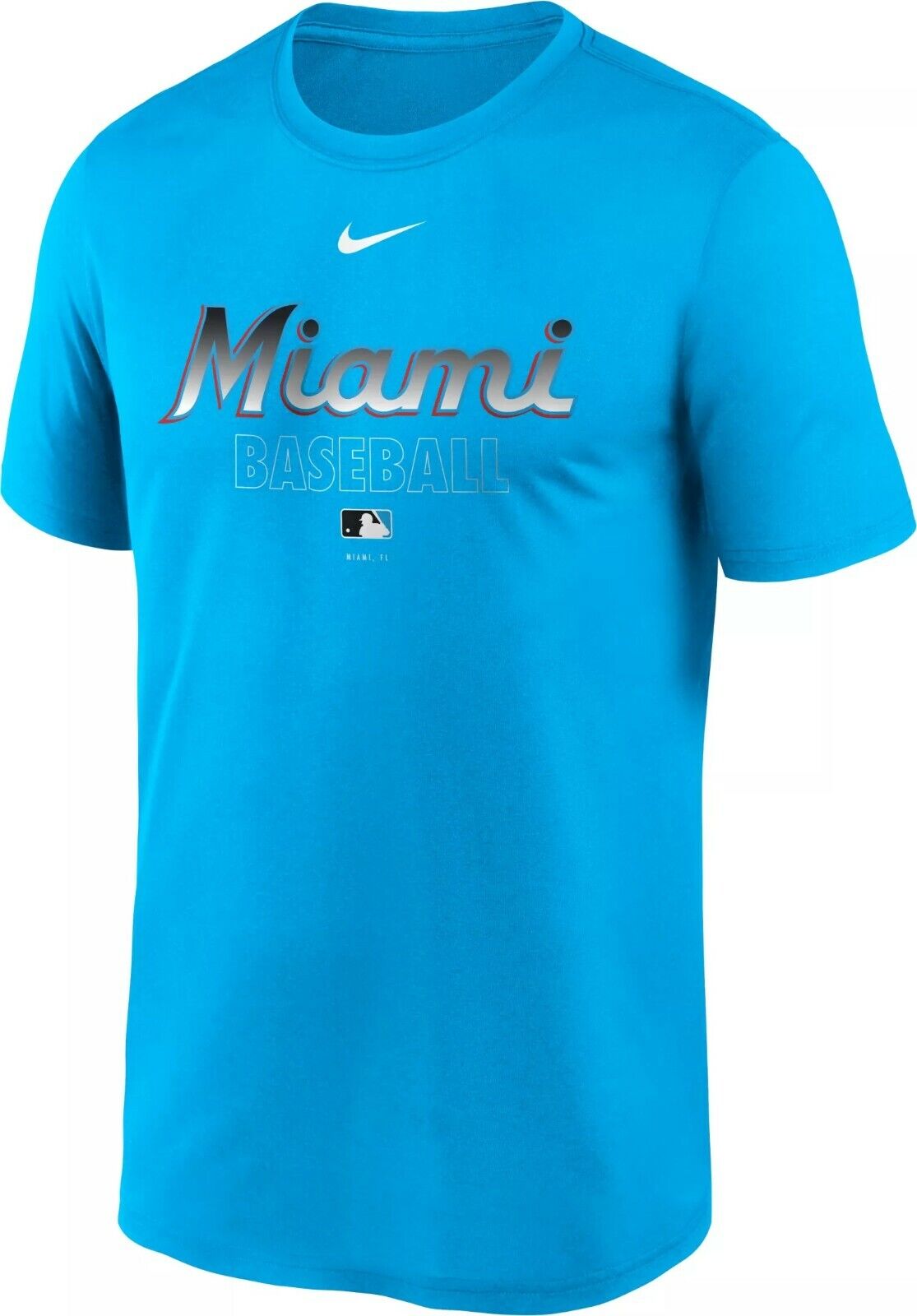 Miami Marlins Men's Nike Dri-FIT Blue Legend Tee - 