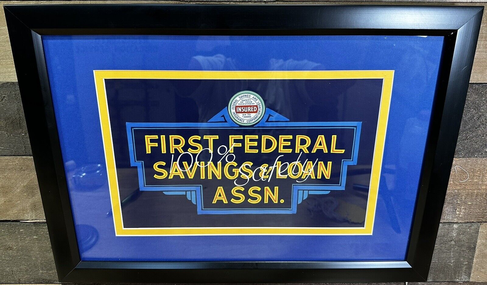 First Federal Savings & Loan Association Advertising Sketch