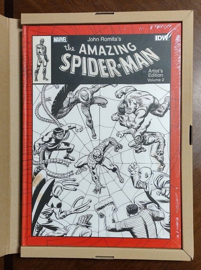 John Romita\'s Amazing Spider-Man Artist\'s Edition Vol 2 HC IDW New Sealed Marvel