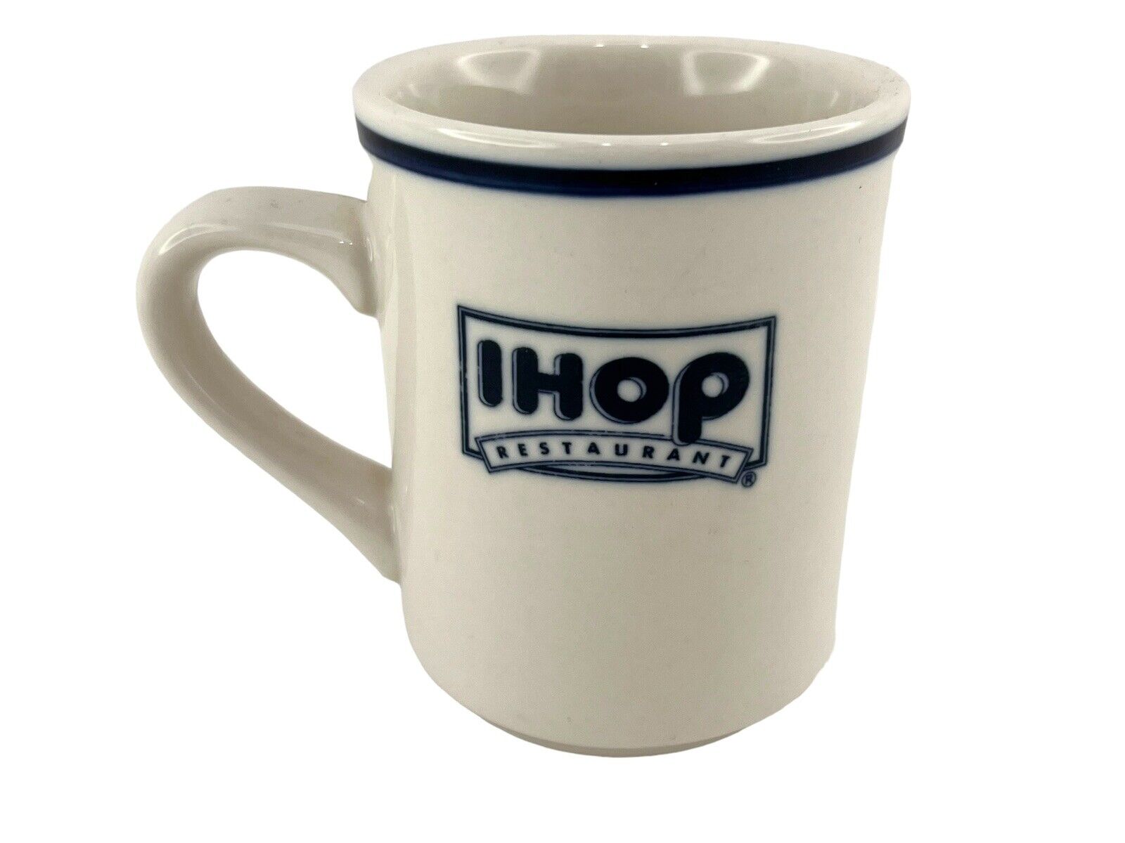IHOP Restaurant Diner White Coffee Cup Mug Ceramic Delco International Pancake