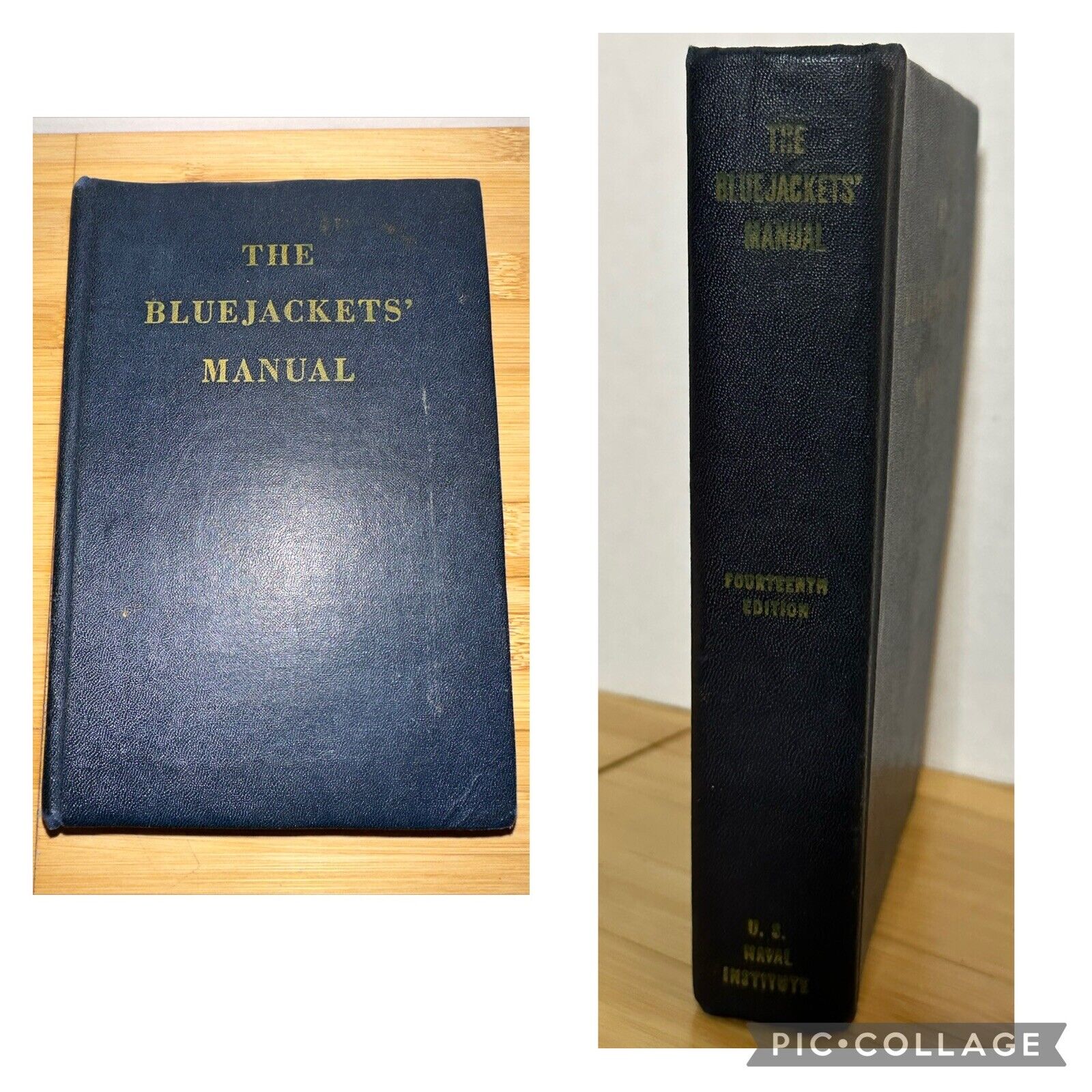 The Bluejackets\' Manual 14th Edition - Vintage 1950 Navy Book US Naval Institute
