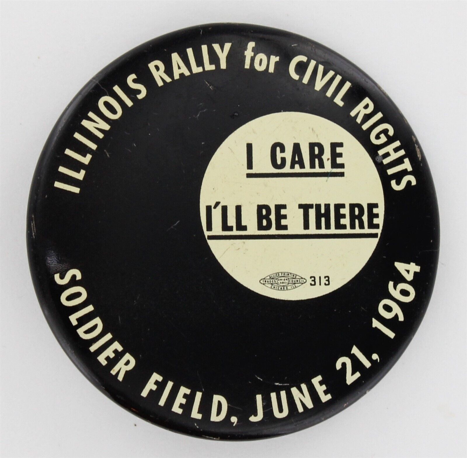Illinois Rally For Civil Rights 1964 Martin Luther King SCLC Soldiers Field 1332