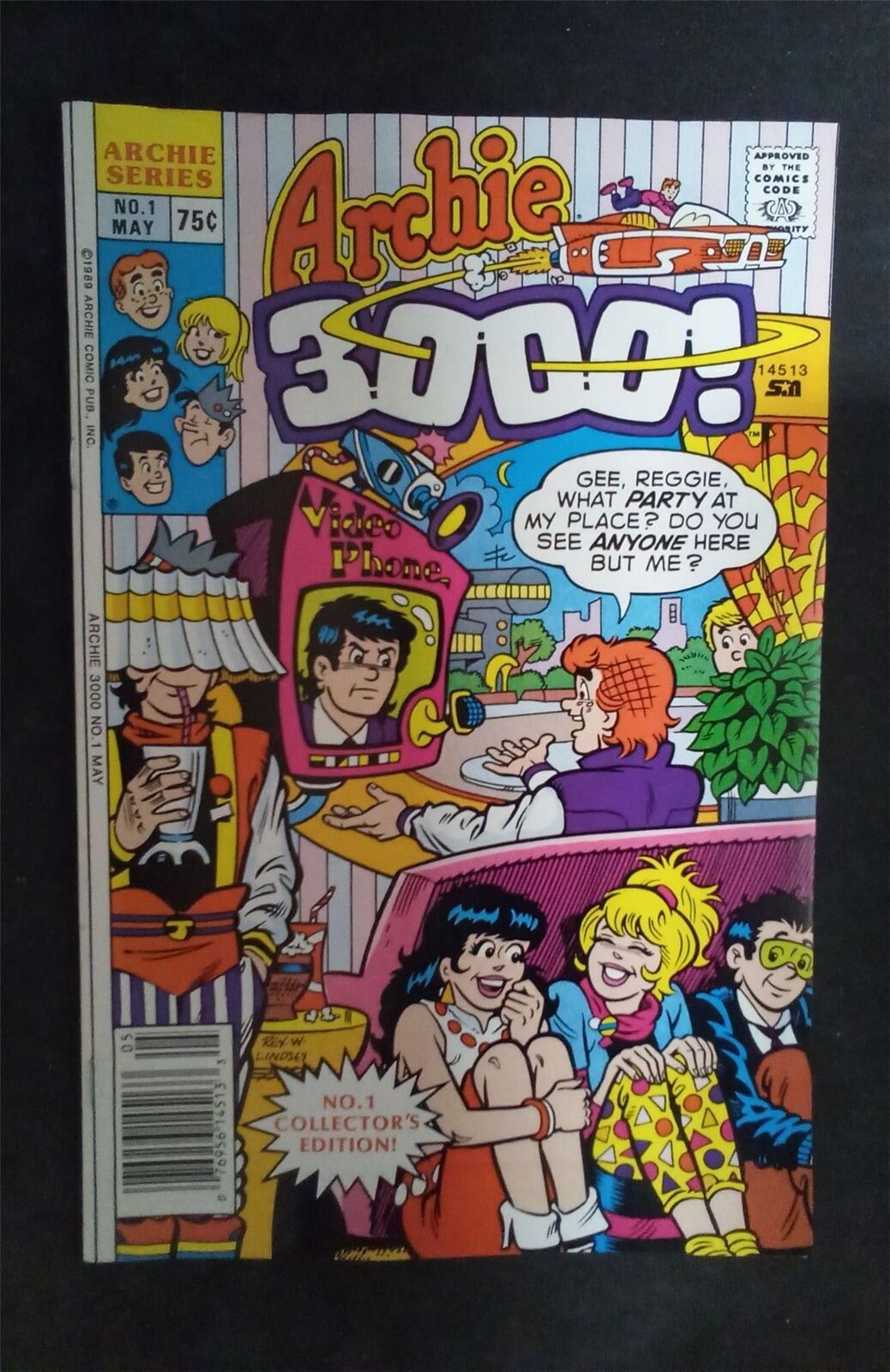 Archie 3000 #1 1989 archie-comics Comic Book 