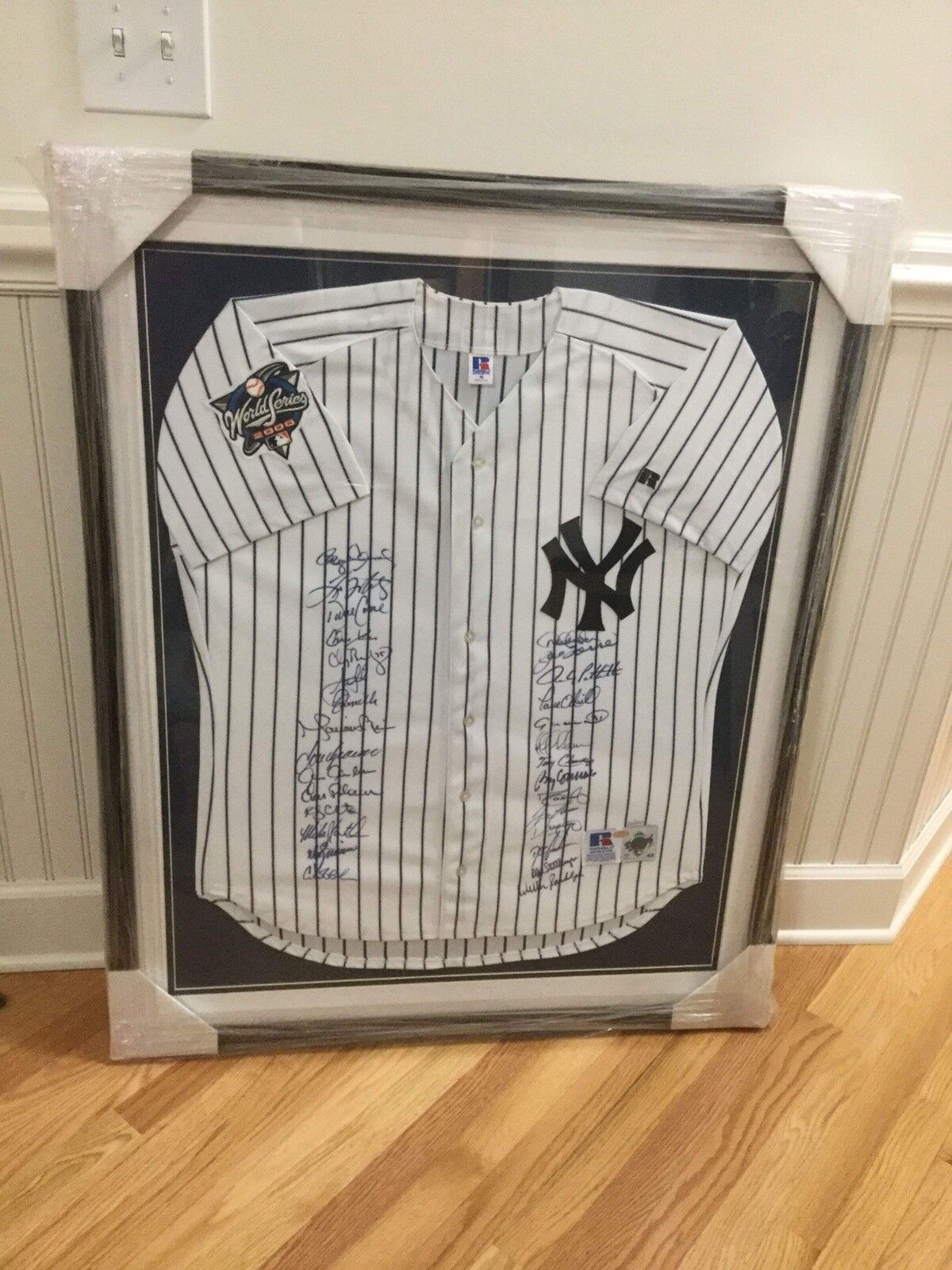 2000 World Series Yankees Team Autograph Jersey Limited Edition 112/200 RARE