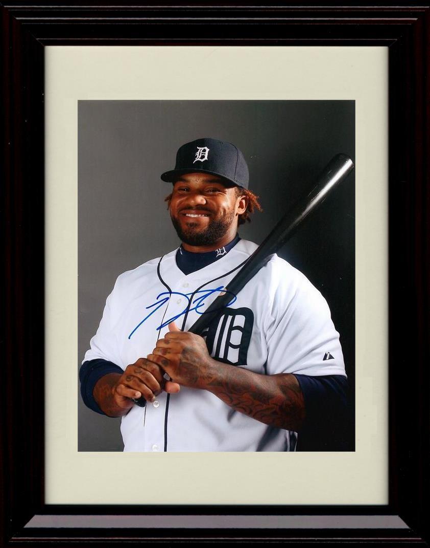 Gallery Framed Prince Fielder - Bat Pose - Detroit Tigers Autograph Replica