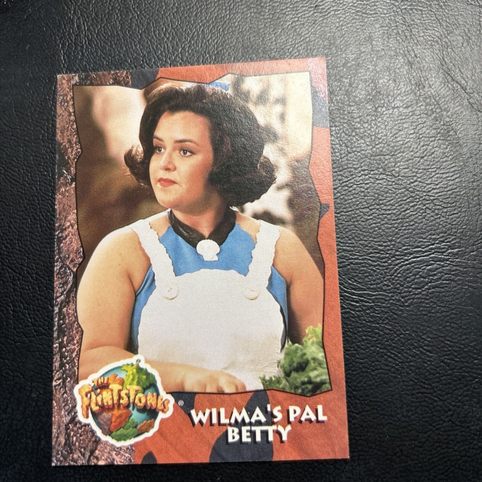JB4a The Flintstones Movie 1994 Topps #5 Rosie O\'donnell Wilma Pal Betty