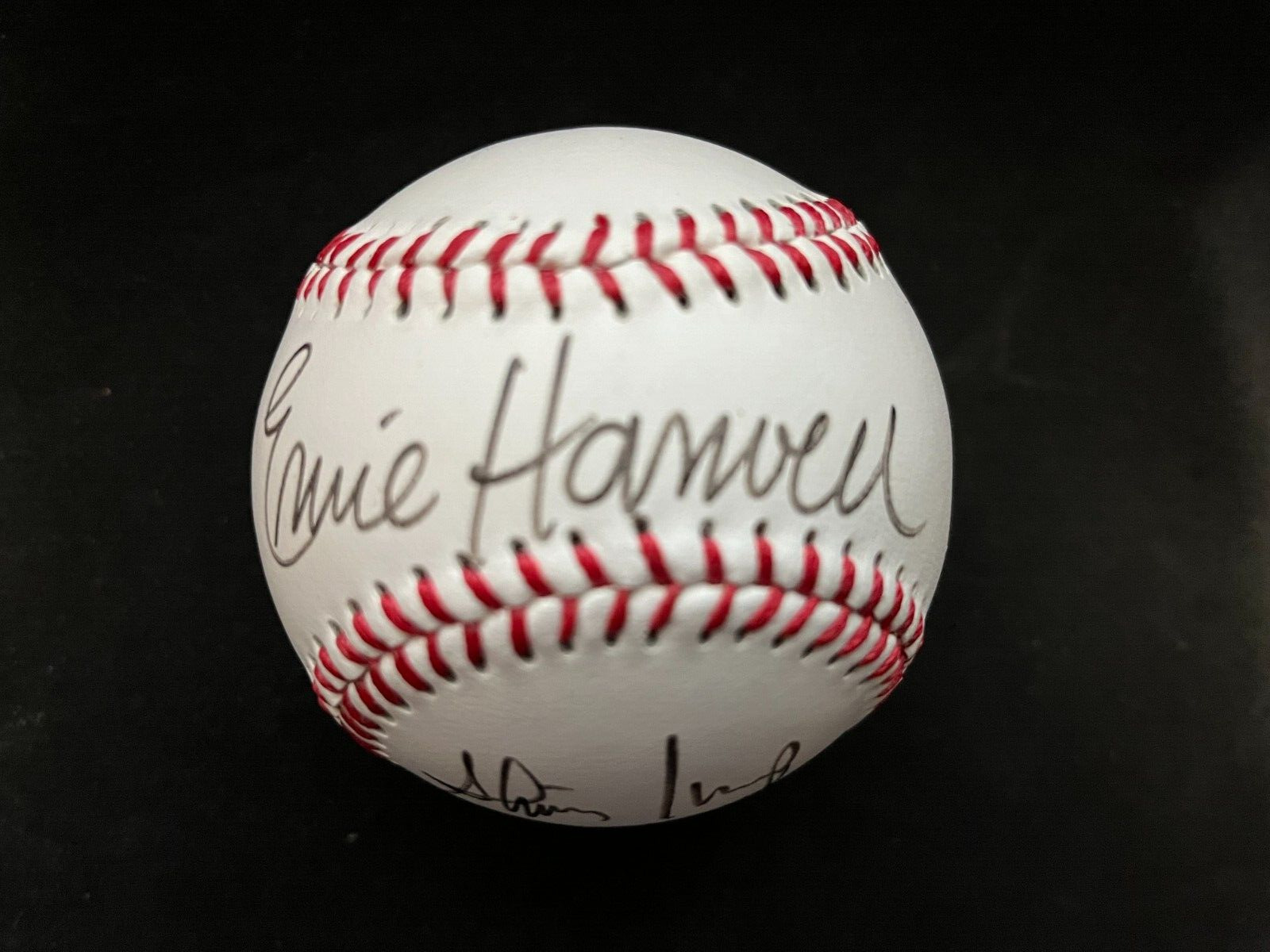 Autographed Baseball Detroit Tigers Radio Broadcaster Ernie Harwell L@@K