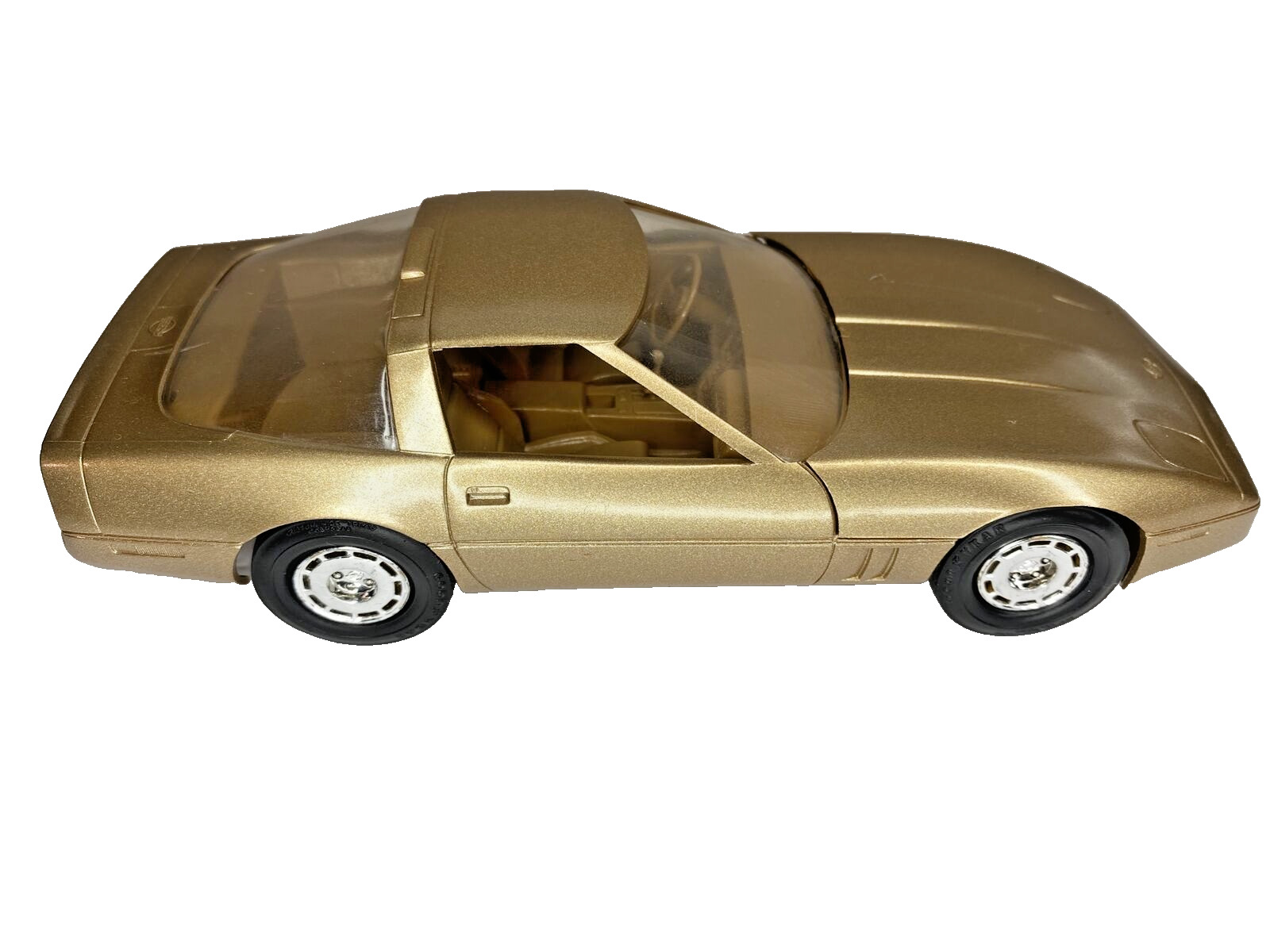 1986 Chevrolet Corvette 2D Cpe Gold MPC 1/25 Scale Dealer -Promotional Model Car