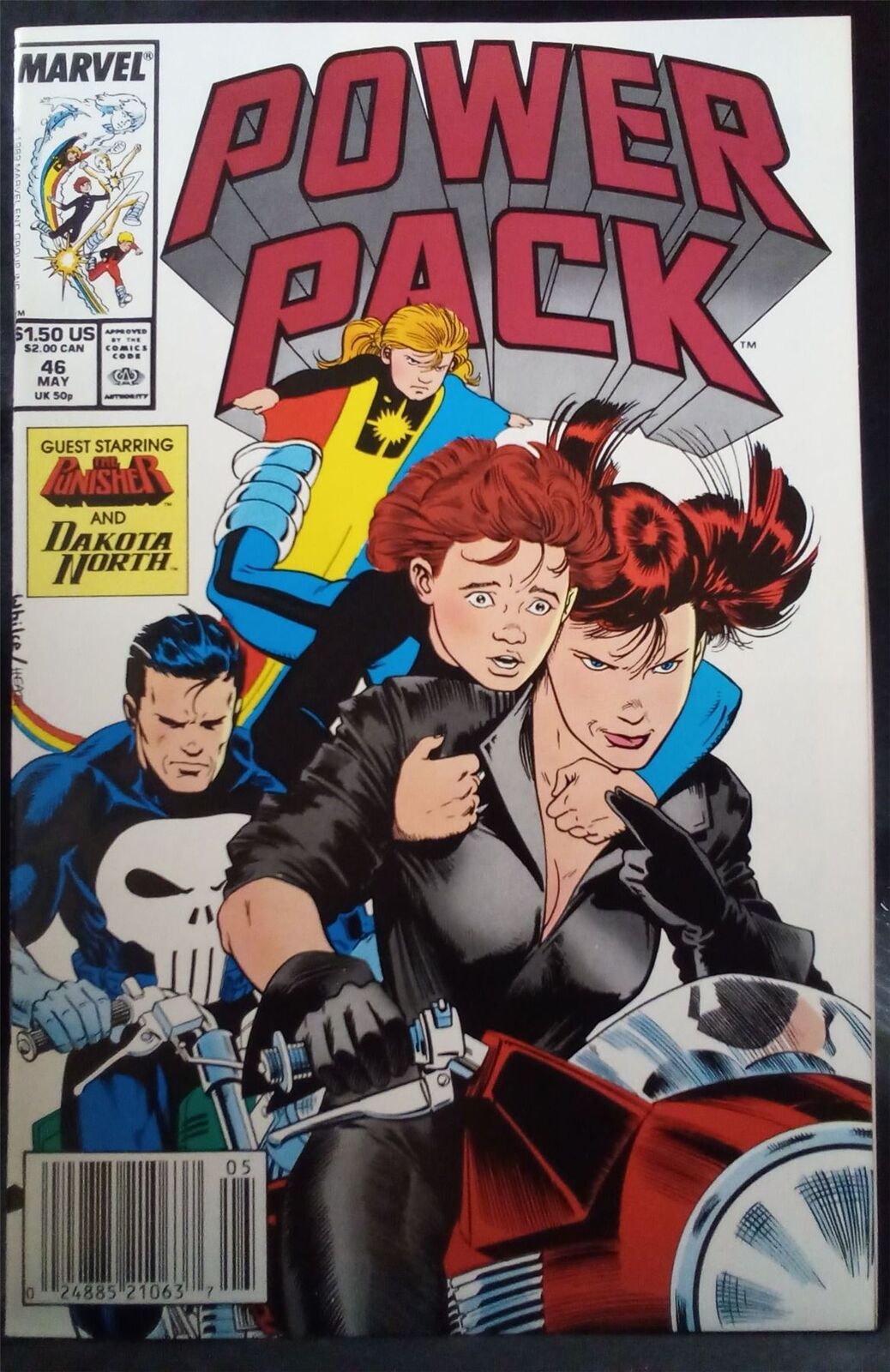 Power Pack #46 1989 Marvel Comics Comic Book 