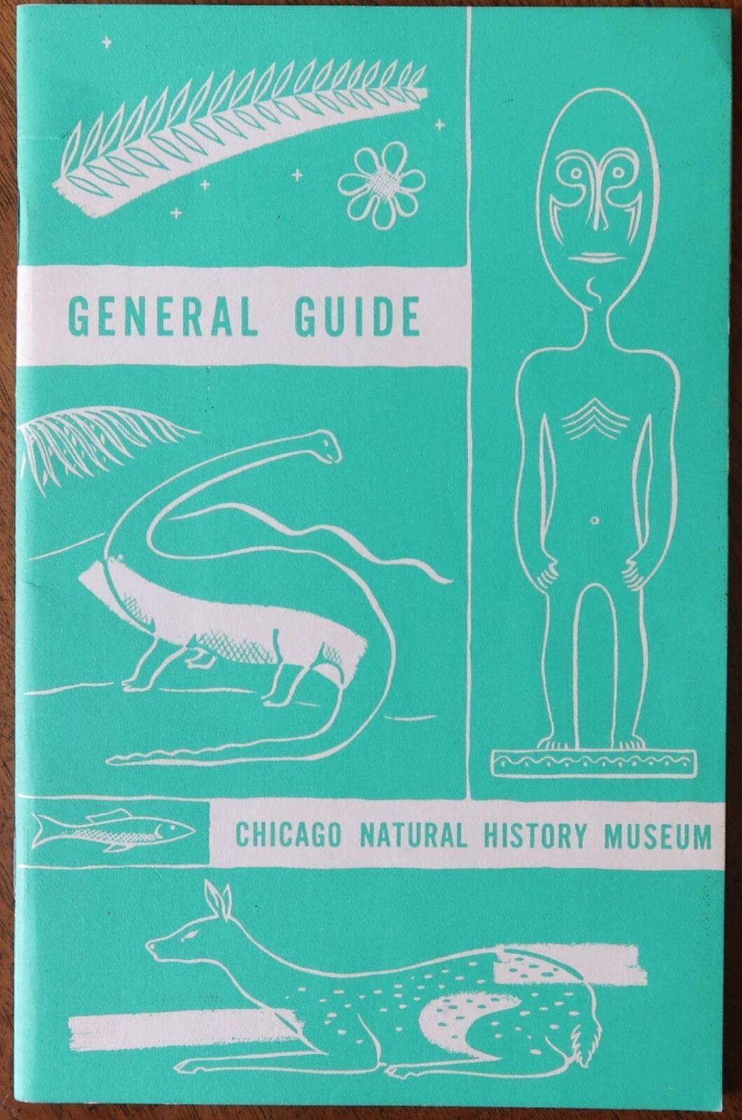 1965 CHICAGO NATURAL HISTORY MUSEUM GENERAL GUIDE 48 PAGES M1-102