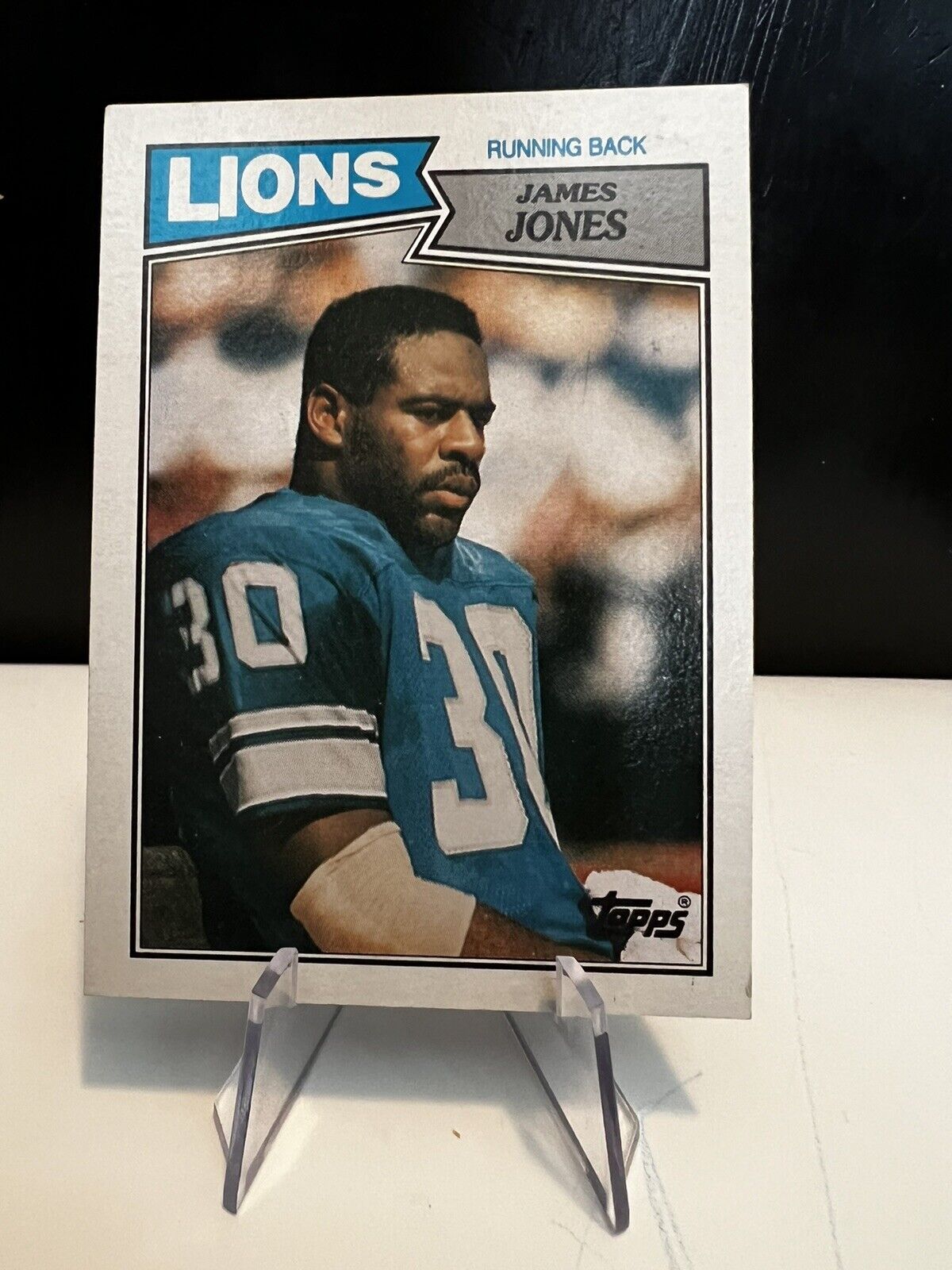1987 Topps James Jones #319 Detroit Lions