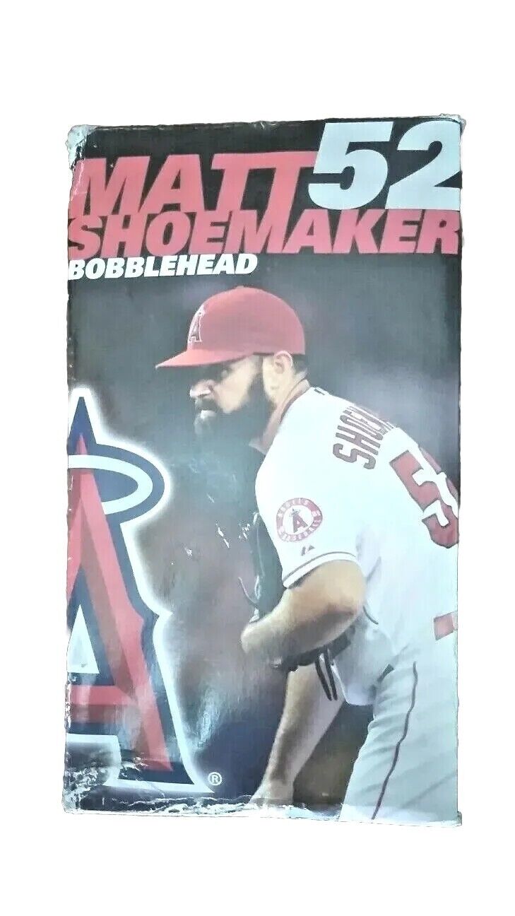 Matt Shoemaker  Anaheim Angel\'s #52 SGA 5/29/15 Bobble Head NIB PITCHER Baseball