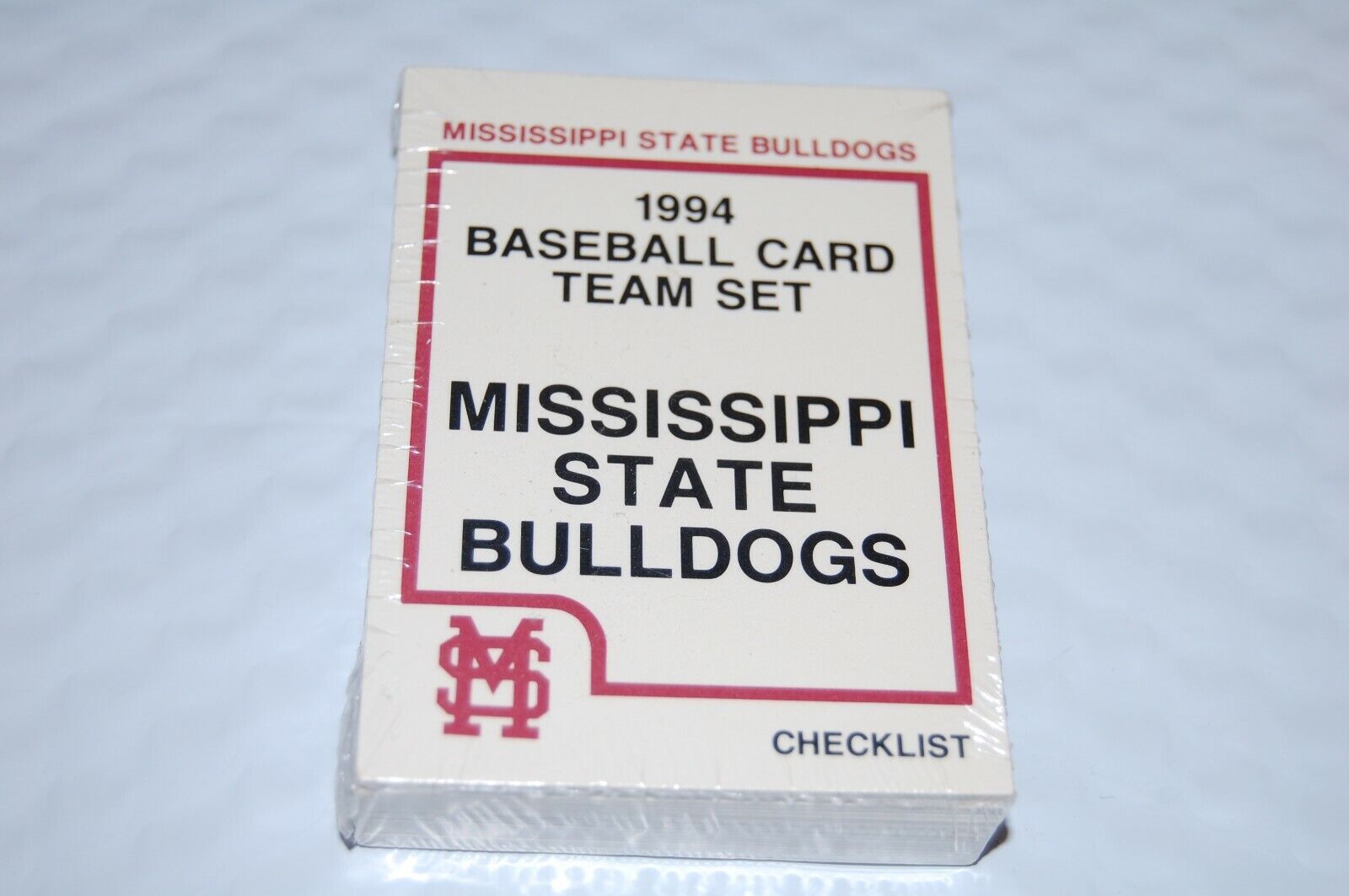 1994 Mississippi State Bulldogs Baseball Cards TEAM SET - Brand New - Sealed