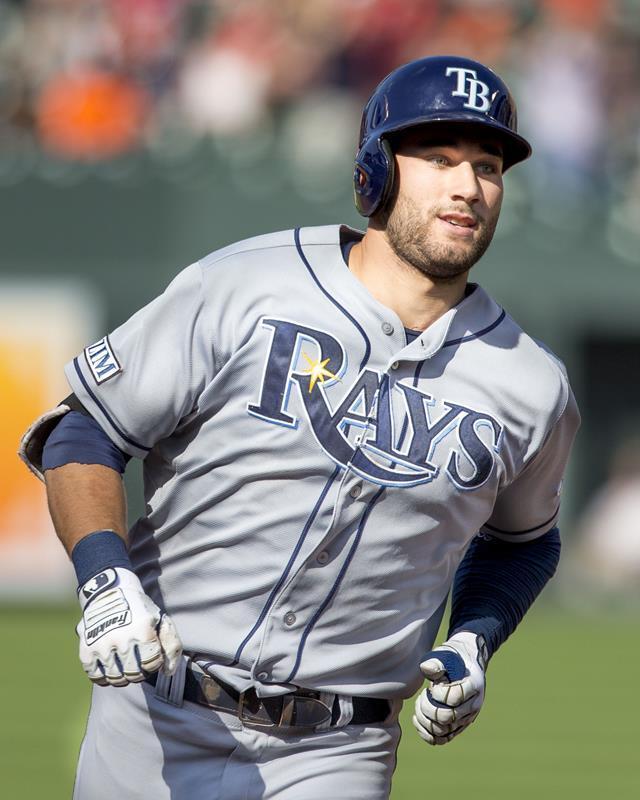 KEVIN KIERMAIER Tampa Bay Rays 8X10 PHOTO PICTURE 22050701609