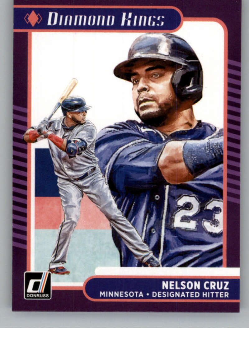 2021 Donruss #6 Nelson Cruz Minnesota Twins