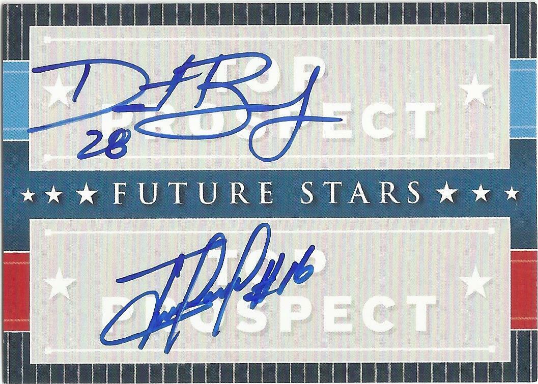 Minnesota Twins DAVID BROMBERG / JAIR FERNANDEZ autographed Signature Card