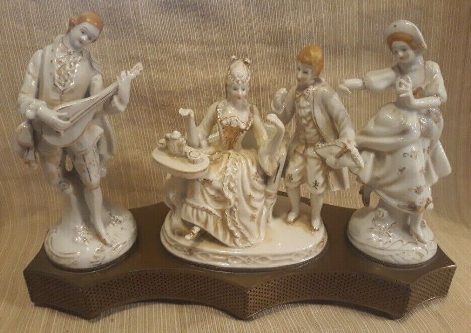 1920s Melodie Charm Figurines by Beck Vintage--Plays Song \