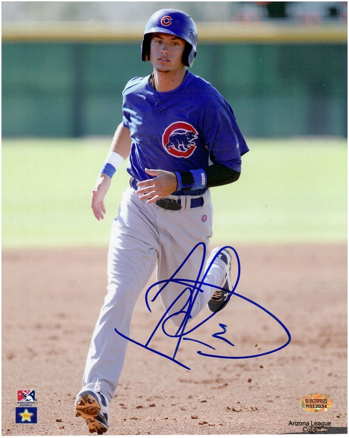 Albert Almora-Chicago Cubs/Kane County Cougars-Autographed 8x10 Photo