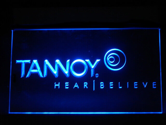J268B Tannoy Speakers hi-fi For Recording Studio Display Light Neon Sign