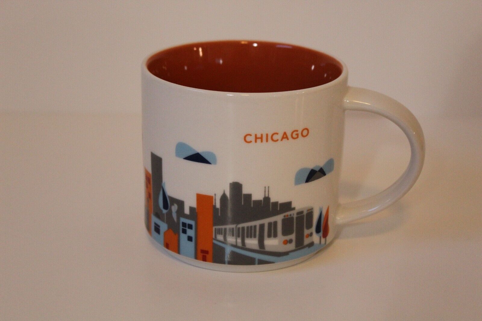 Starbucks 2014 Chicago You Are Here 14 oz Coffee Mug
