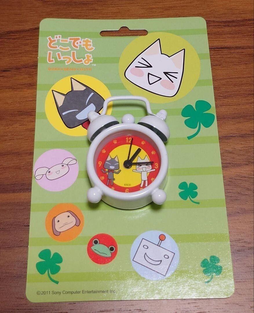 Doko Demo Issyo Toro Kuro Mini clock from Japan