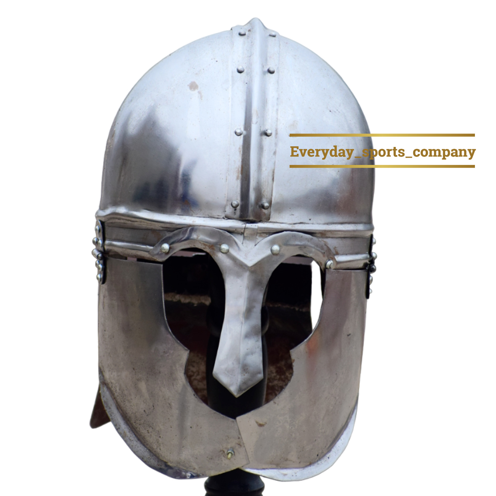 18GA Medieval Roman Soldier Helmet - Greek Gallic Centurion IMA-HLMT-017