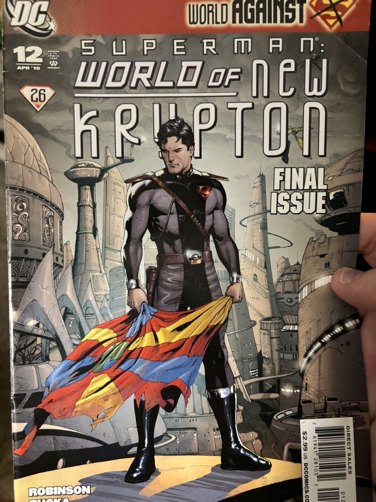 Superman:  World Of New Krypton #12. DC Comics. 