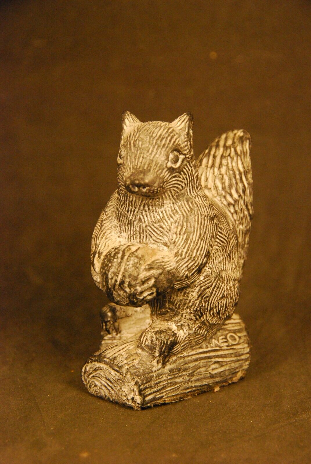 Vintage A Wolf Orignal Handmade Squirrel The Wolf Sculptur in Canada