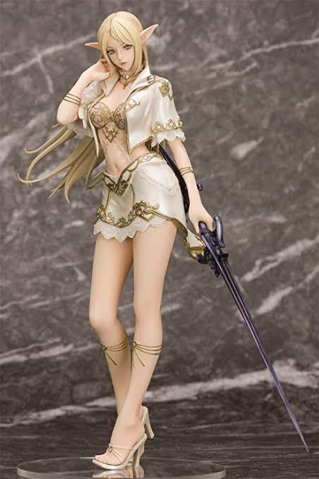 Elf 1/7 PVC Figure Lineage 2 Orchidseed Japan Import Toy