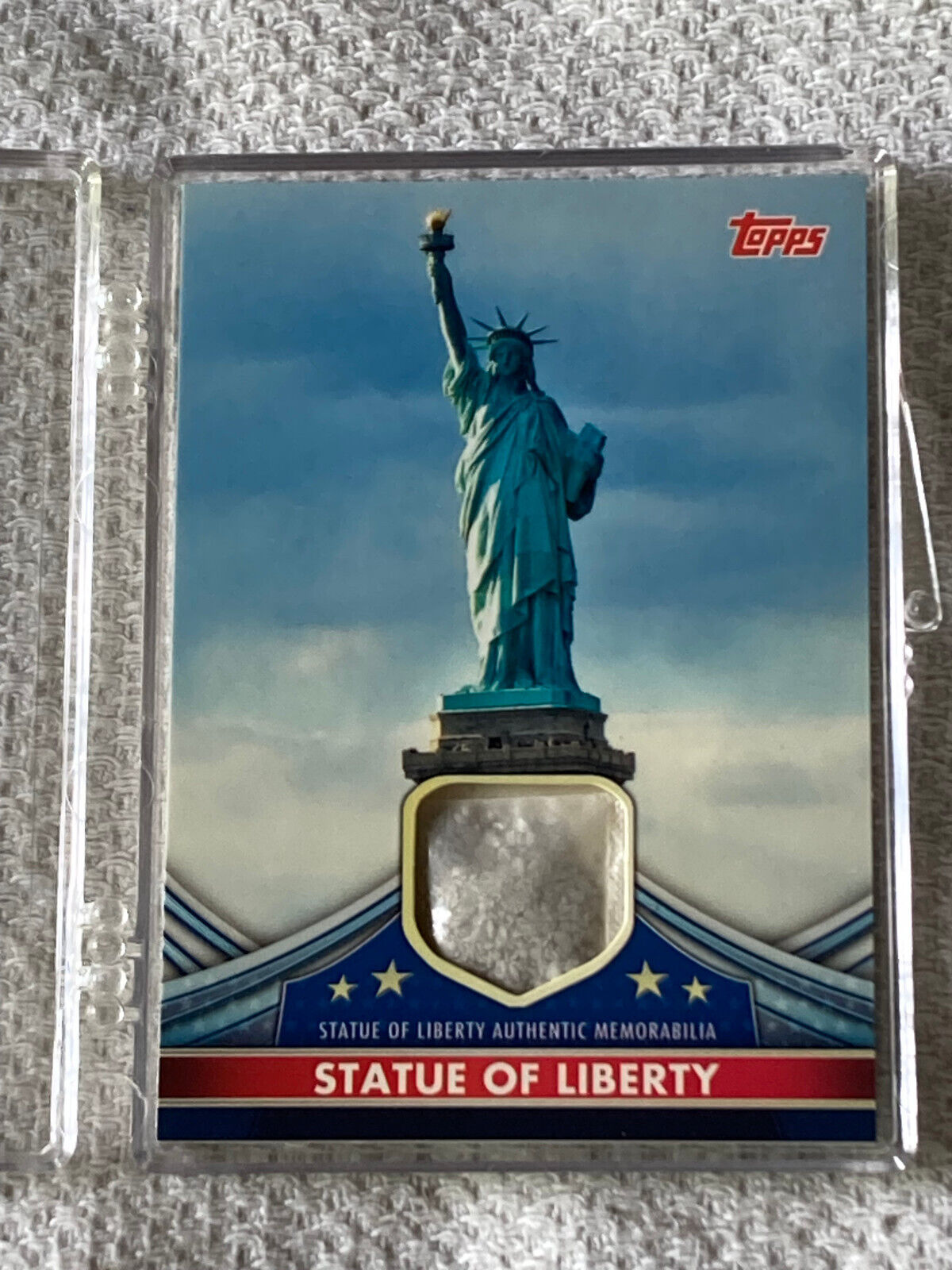 2011 Topps American Pie #APCR-SL Statue of Liberty Relic Card