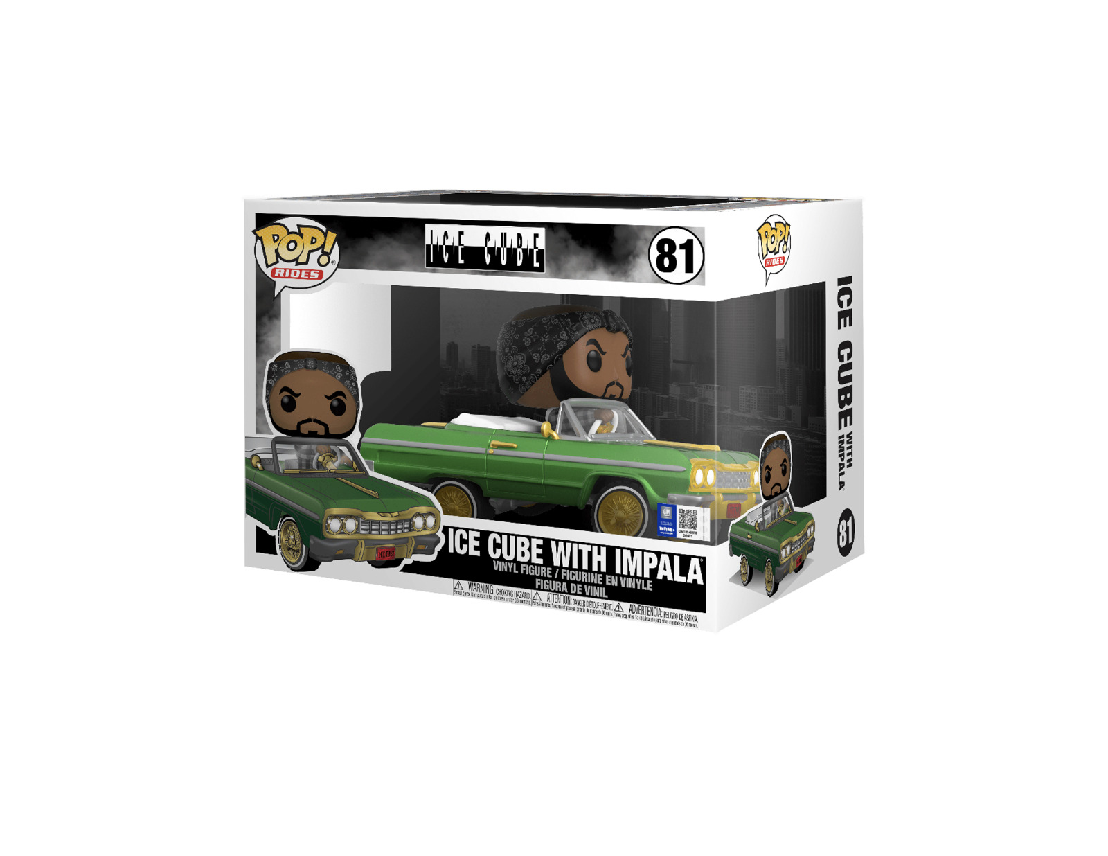 Funko POP Rides - Ice Cube in Impala #81 with Soft Protector