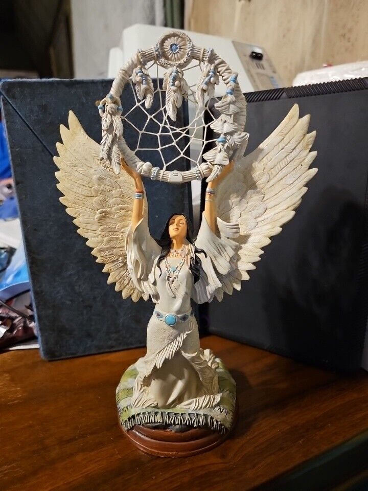 2004 Native Dreams Sacred Calling Figurine Bradford 1st Issue LIMITED...