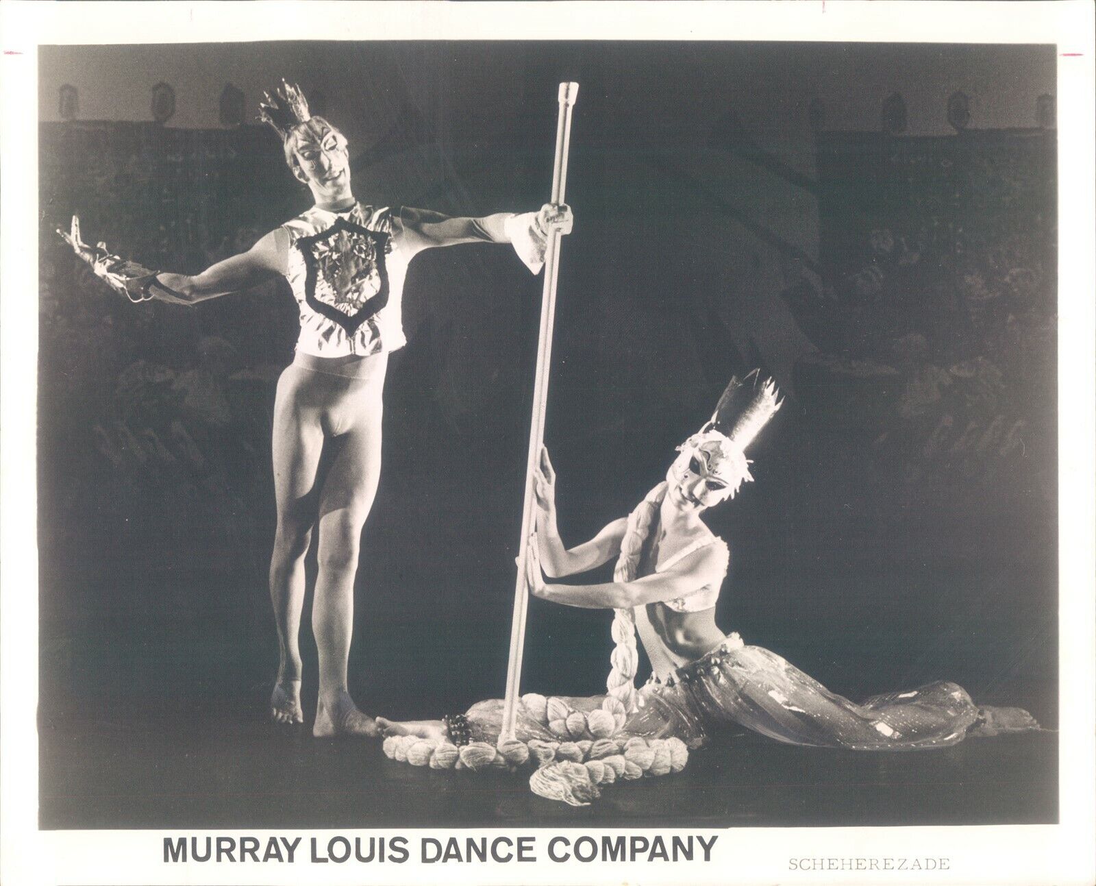 LG895 1975 Original Photo MURRAY LOUIS DANCE COMPANY Scheherazade Performance