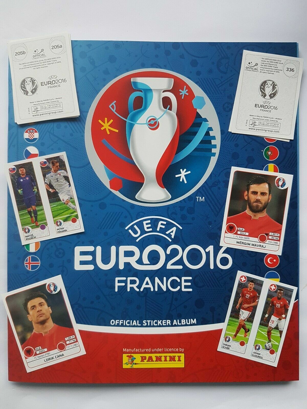 Panini UEFA Euro 2016 EM16 France 5/10/50/100 Stickers Choose Pictures EM 16