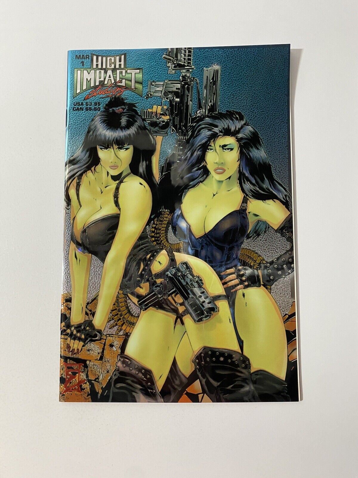 High Impact Studios Comic Anniversary Special #1 Foil Cover 1995