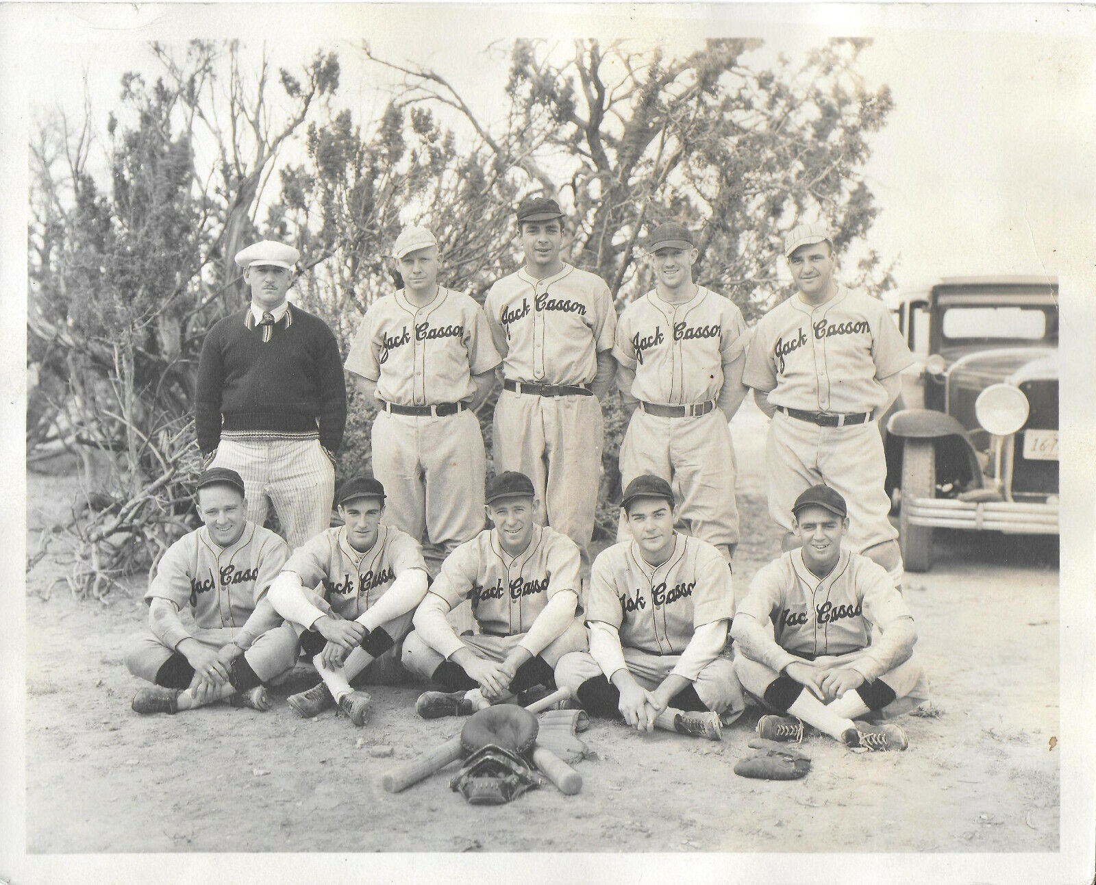 1920-30s Photograph of Jack A Casson Sponsored Baseball Team - Arizona