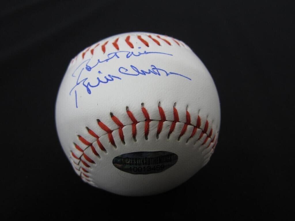 President Bill Clinton Signed Autographed Rawlings Official Baseball W/ COA