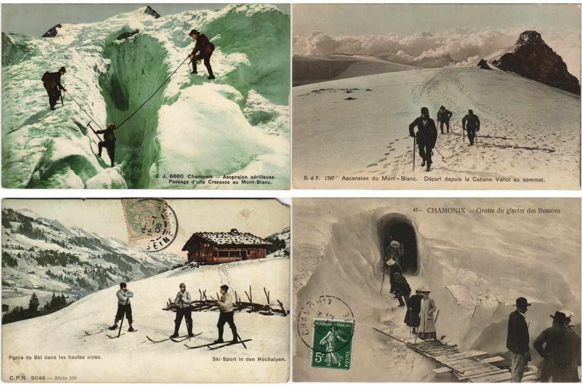 WINTER SPORTS, SPORT 24 Modern Postcards Mostly Pre-1940 (L4511)