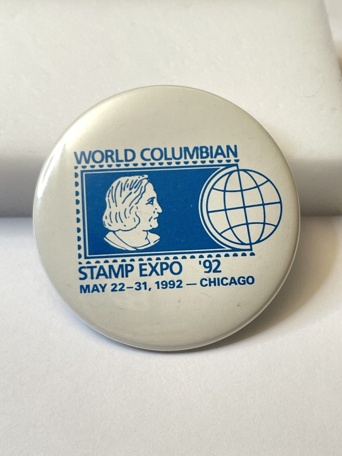 1992 World Columbian Stamp Expo Chicago Pin