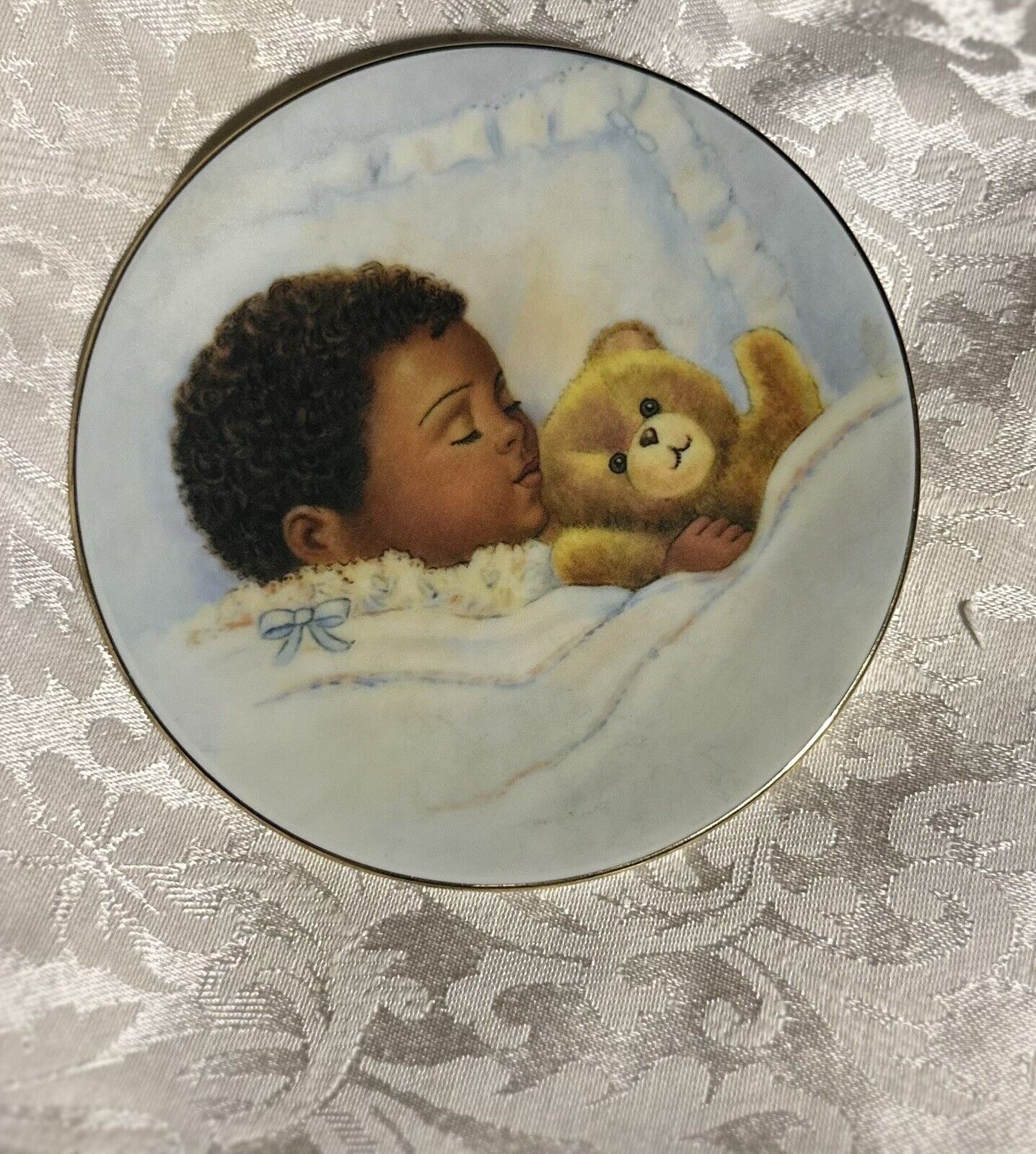 Vintage Collectible 1992 Keepsake Baby Plate