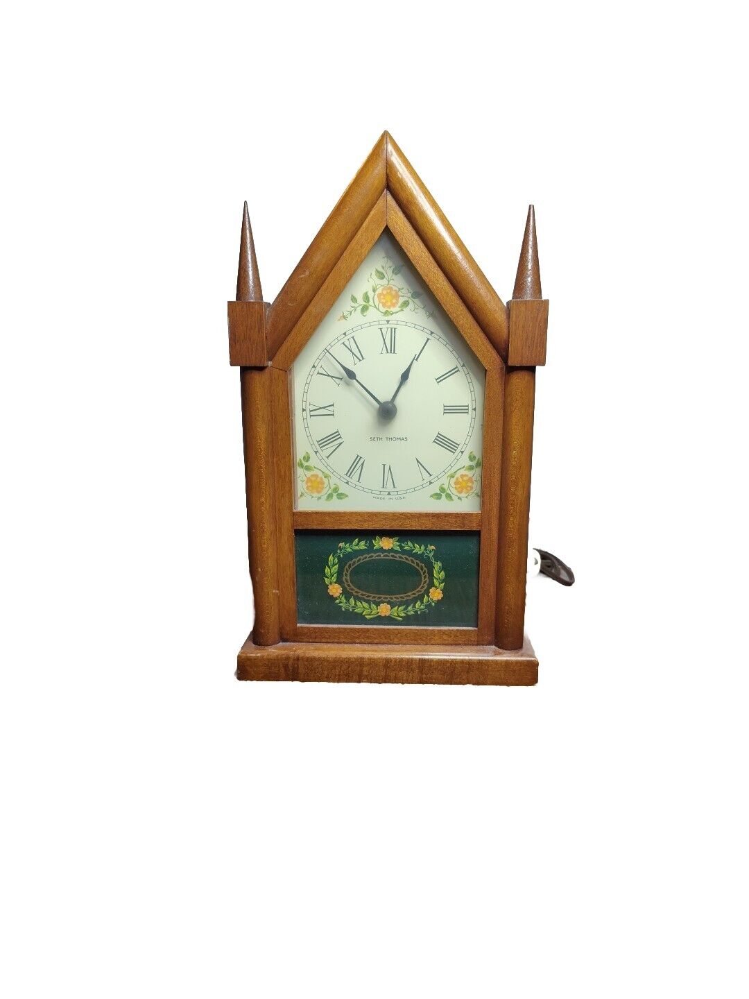 Vintage Seth Thomas Sharon Echo Model E 024-000 Clock
