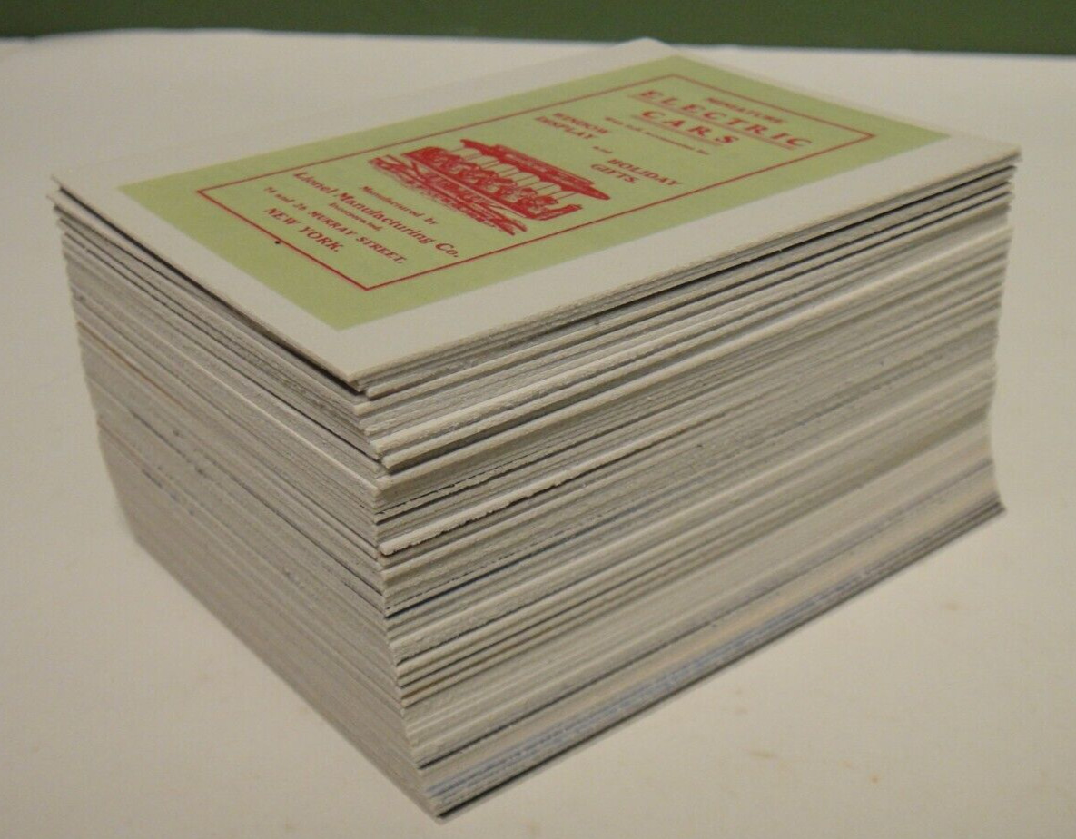 1998 DuoCards Lionel\'s Greatest Trains - Complete Base Card Set 1-72   Lionel