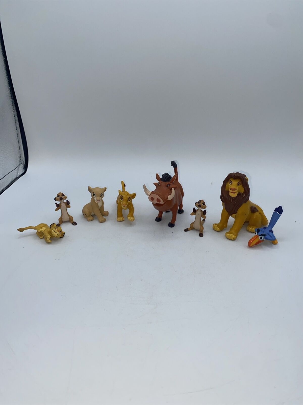 Vintage Disney The Lion King Toy Figure Lot Of 8
