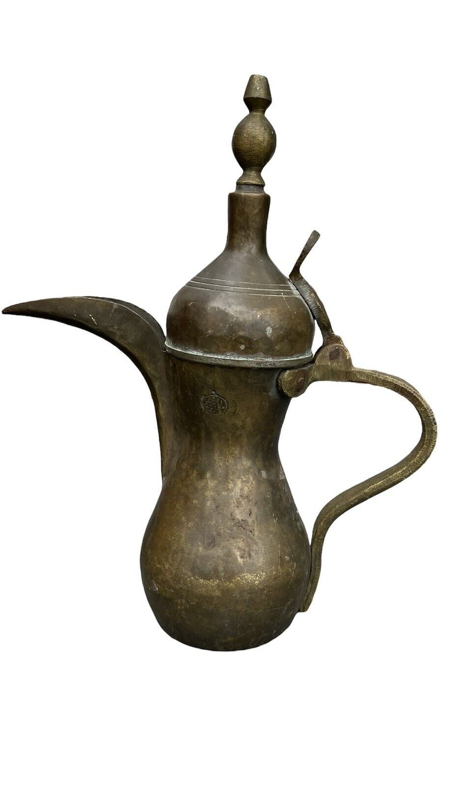 Ottoman Turkish Antique Coffee / Mira Pot With a Handle