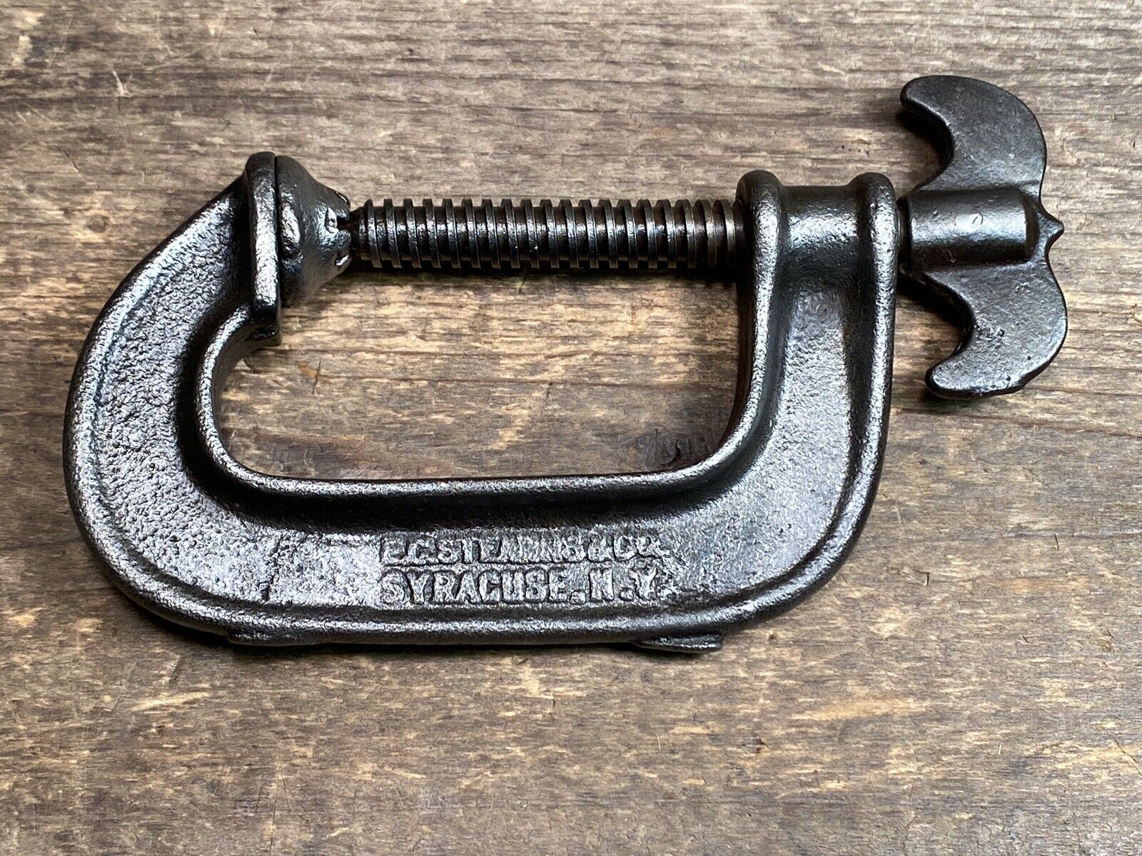 Vintage E C Stearns 2 1/2” Adjustable C Clamp